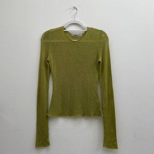 Tankair Hot Mesh Top in Lemon Lime